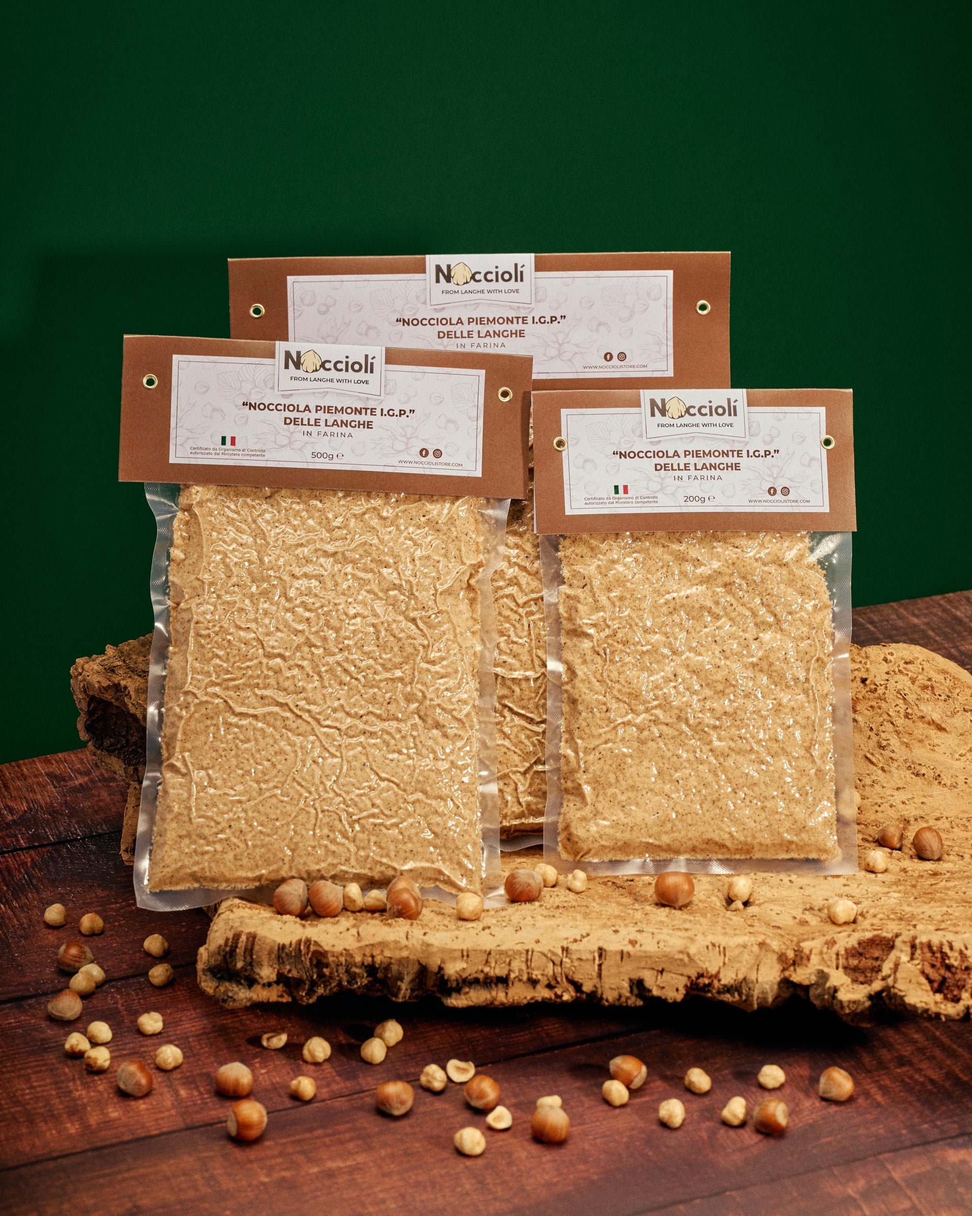 "Nocciola Piemonte I.G.P." Delle Langhe - IN FARINA
