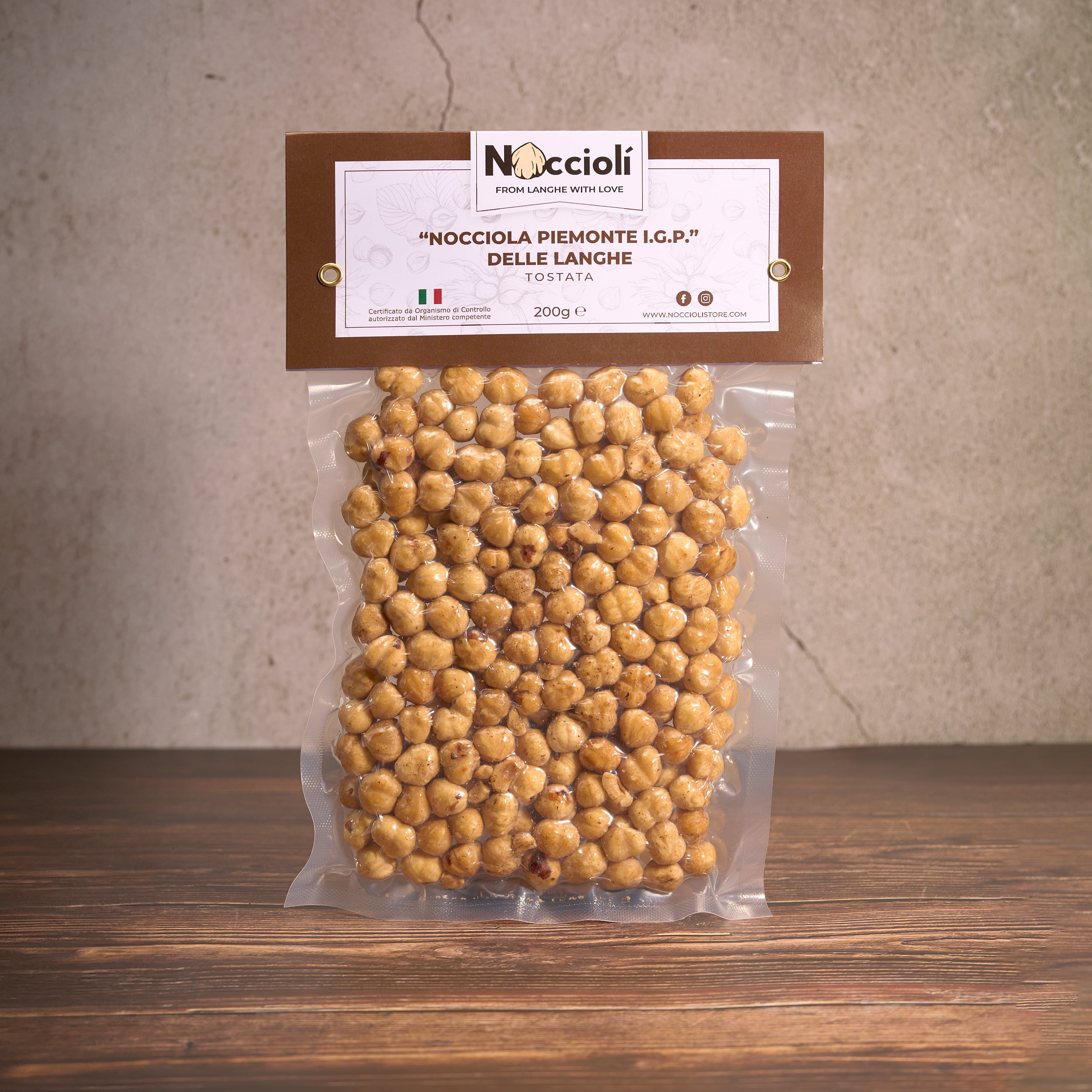 "Piemont Haselnuss IGP" aus der Langhe - GERÖSTET
