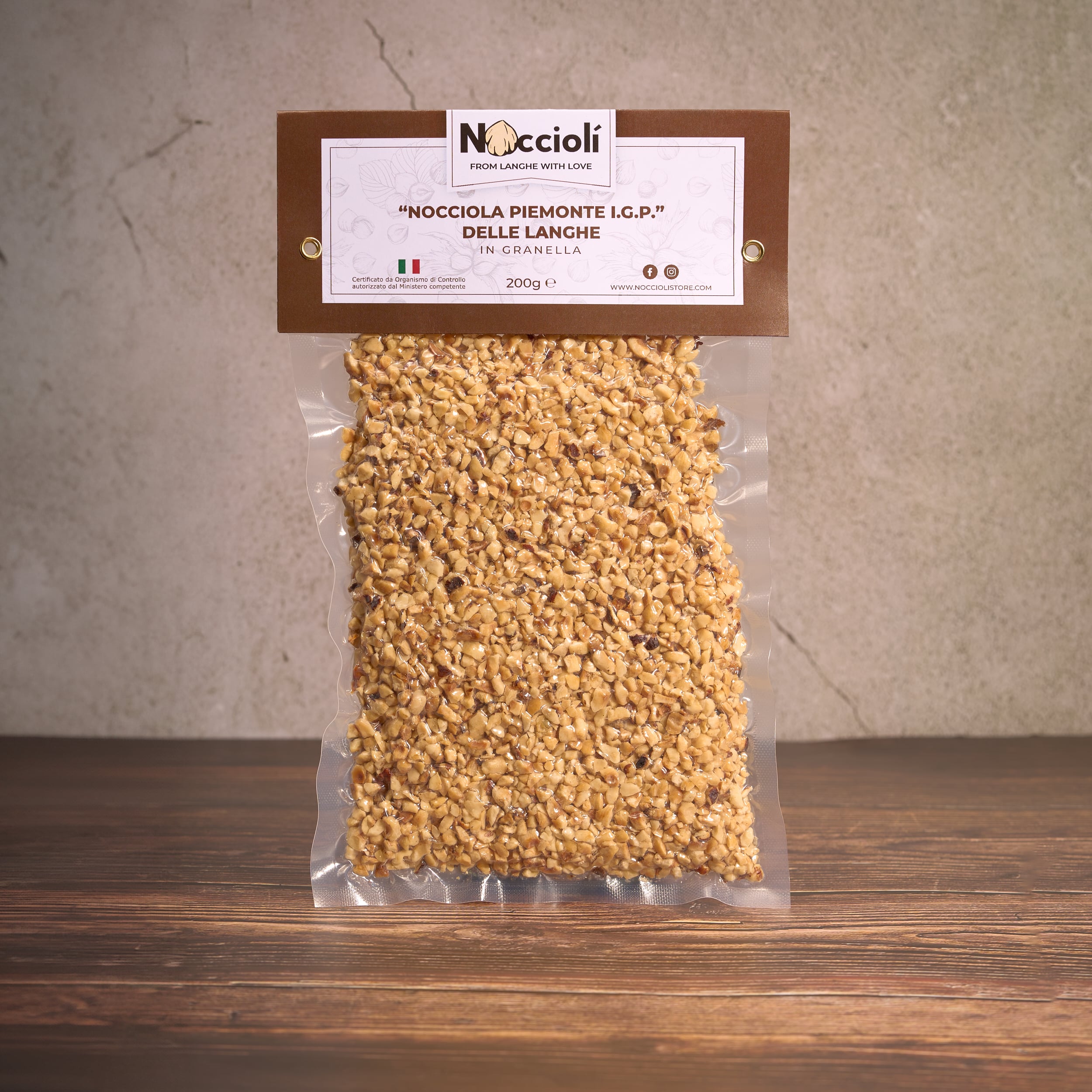 "Nocciola Piemonte I.G.P." Delle Langhe - IN GRANELLA