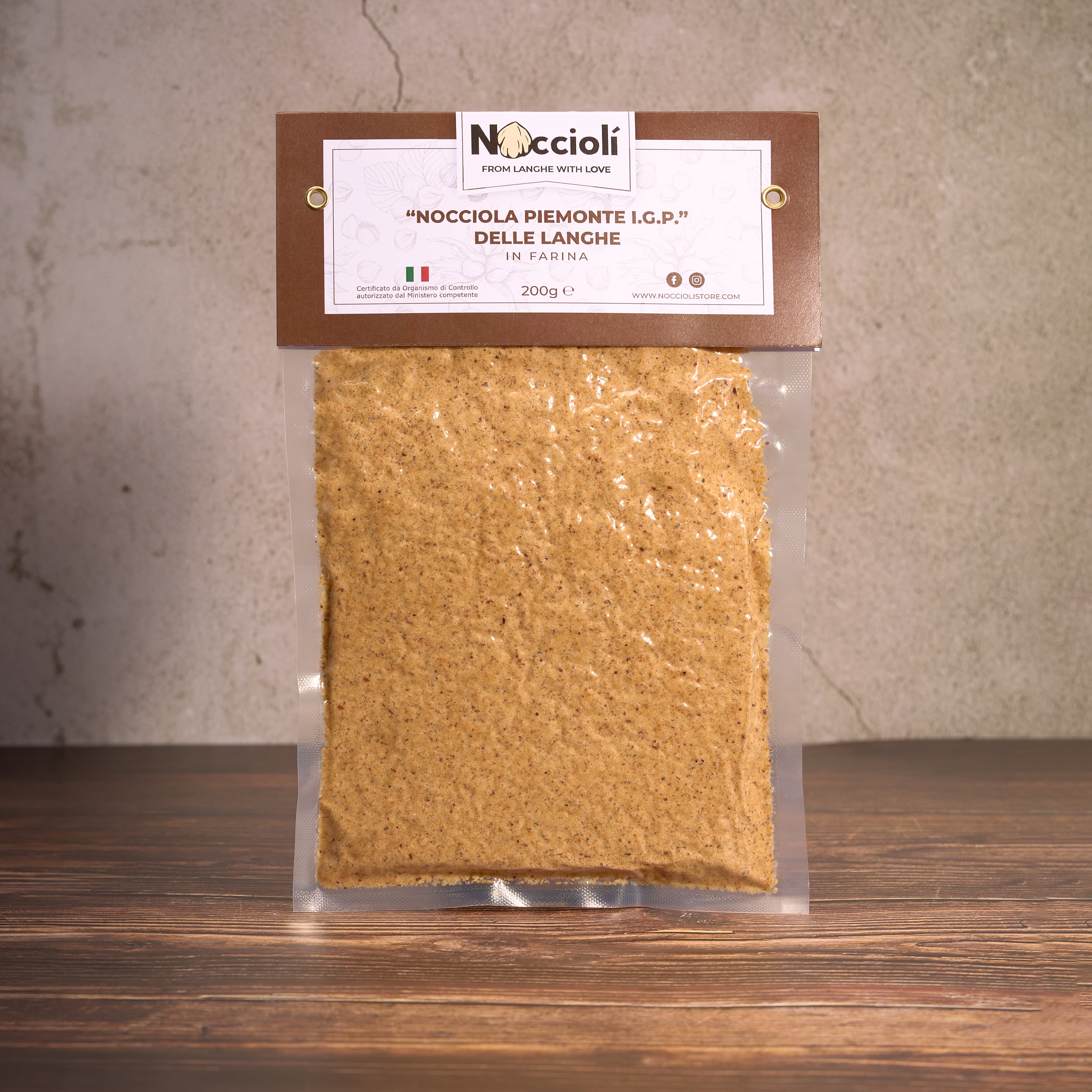 "Nocciola Piemonte I.G.P." Delle Langhe - IN FARINA