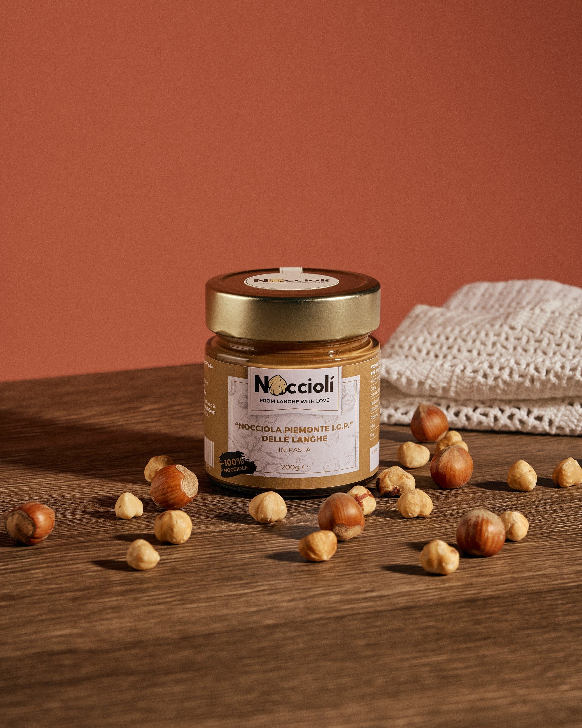 "Nocciola Piemonte I.G.P." Delle Langhe - IN PASTA