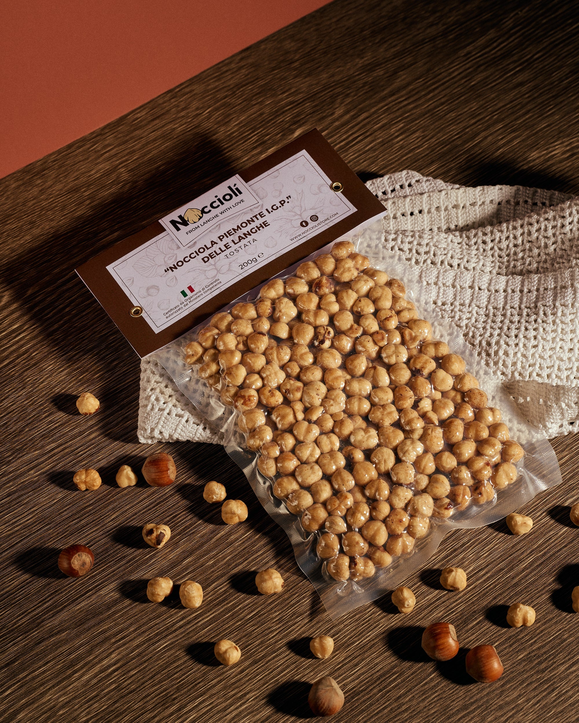 "Nocciola Piemonte I.G.P." Delle Langhe - TOSTATA