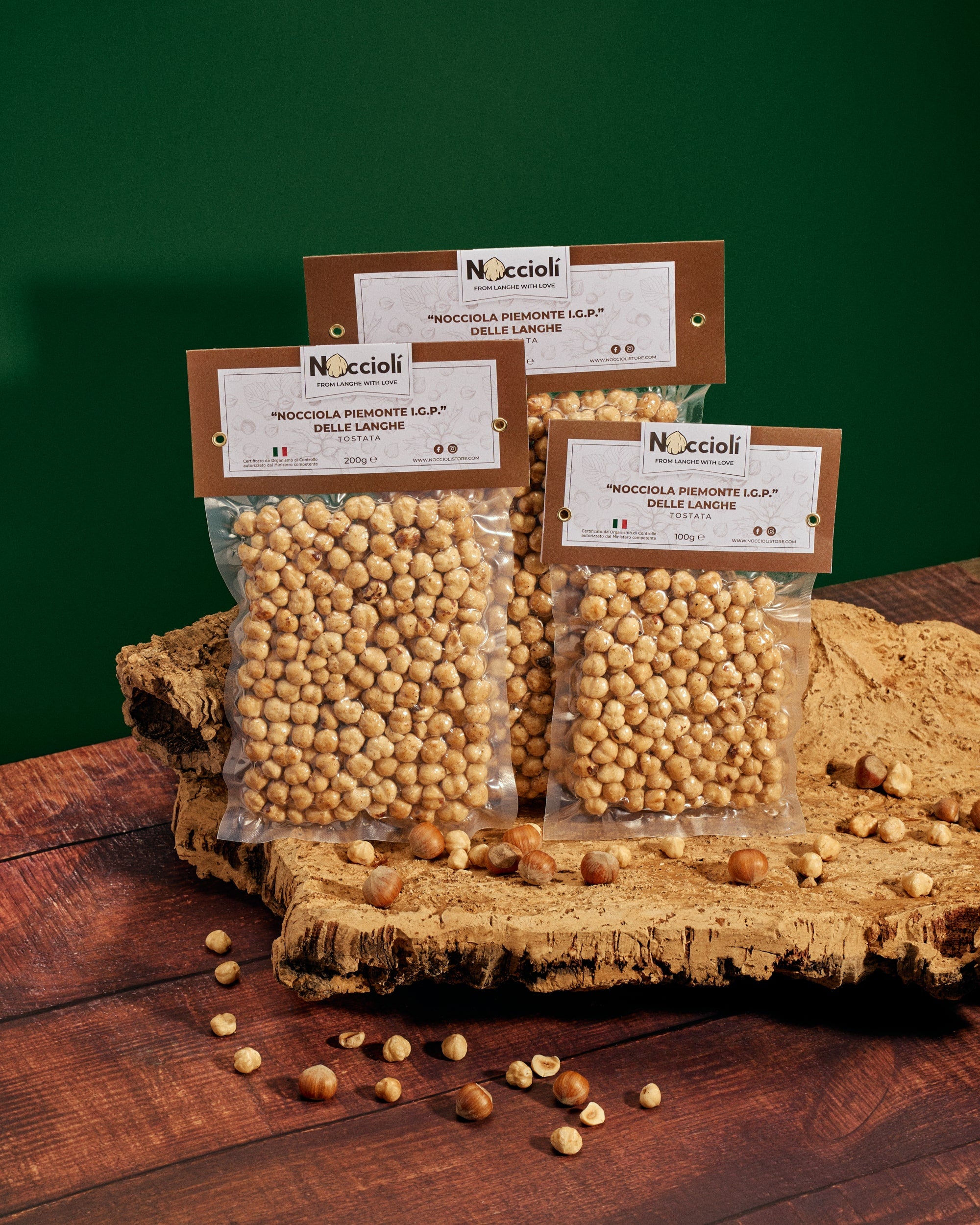 "Piemont Haselnuss IGP" aus der Langhe - GERÖSTET