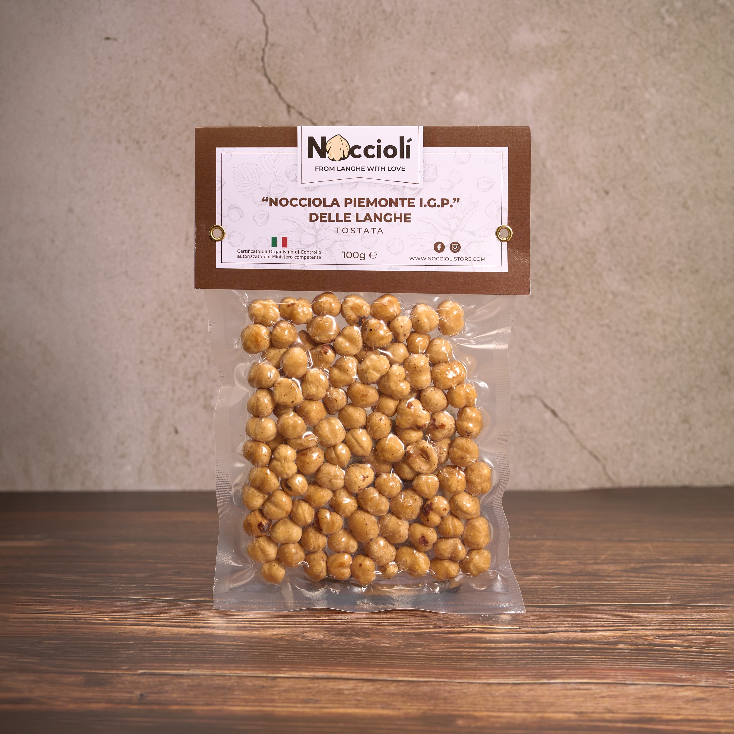 "Nocciola Piemonte I.G.P." Delle Langhe - TOSTATA