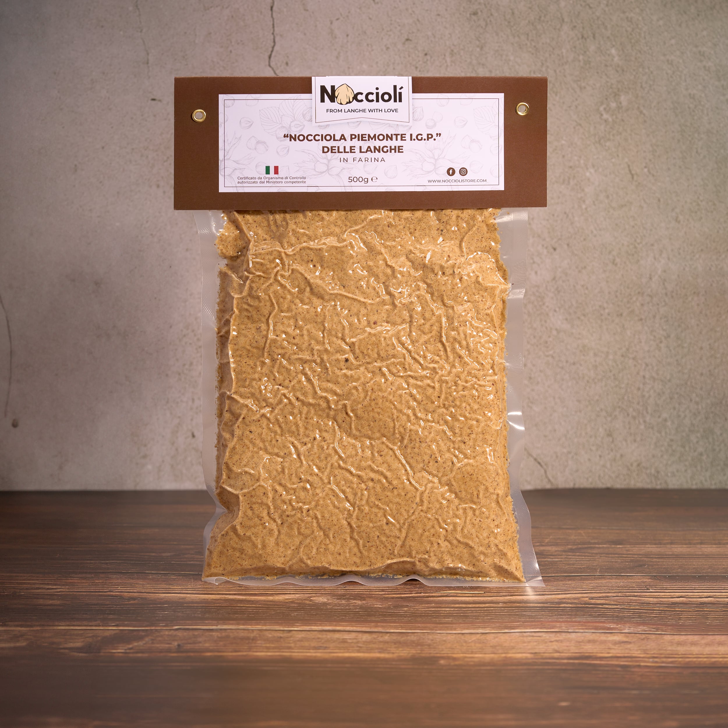 "Nocciola Piemonte I.G.P." Delle Langhe - IN FARINA
