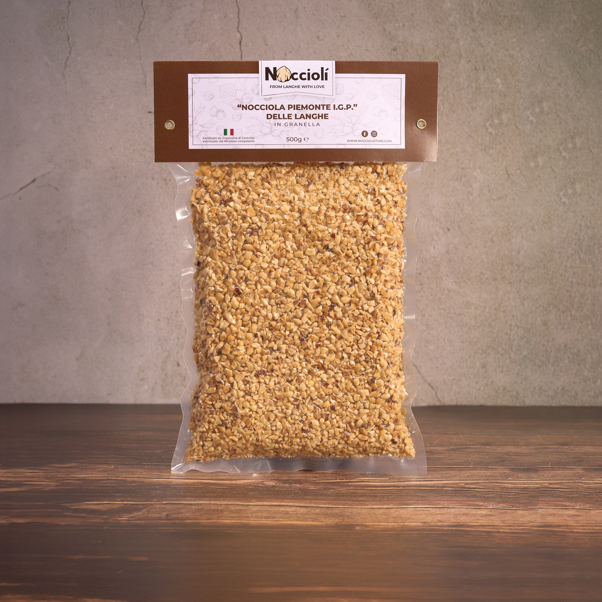 "Nocciola Piemonte I.G.P." Delle Langhe - IN GRANELLA