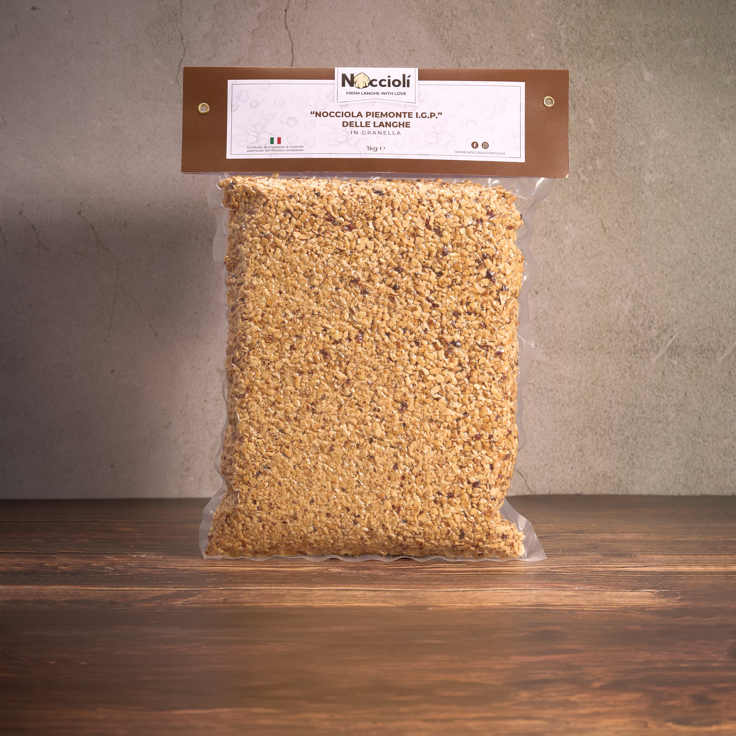 "Nocciola Piemonte I.G.P." Delle Langhe - IN GRANELLA
