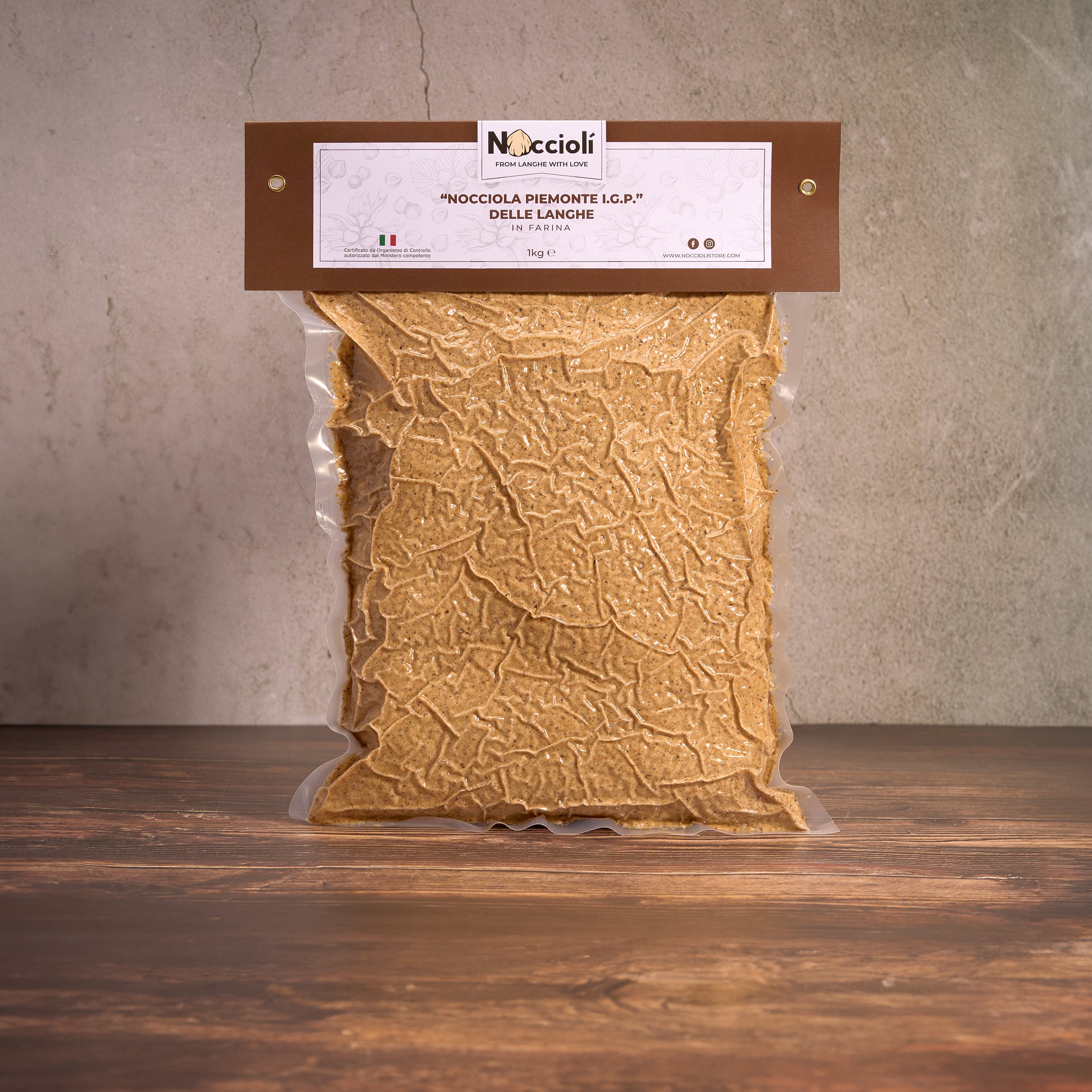 "Nocciola Piemonte I.G.P." Delle Langhe - IN FARINA